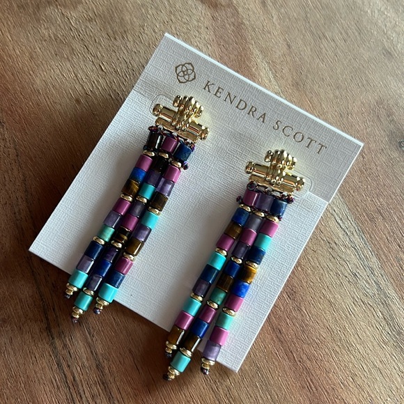 Kendra Scott Bree Statement Earrings - Picture 2 of 7